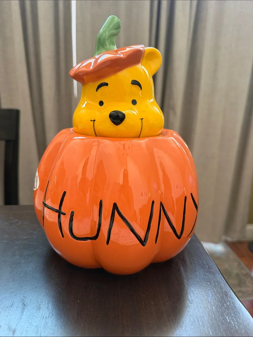 NWT Winnie The Pooh Pumpkin Cookie Jar